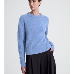 Elegant Sky Blue Women's Sweater